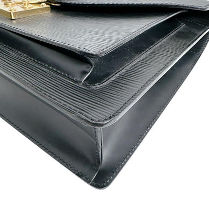 Louis Vuitton Epi 2-Way Shoulder Bag Monceau Handbag Black
