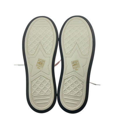 Dior Walkn Toile de Jouy Pink White Canvas Sneakers Low Cut Ladies