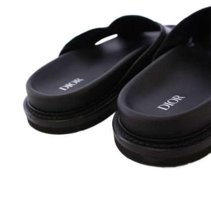Dior Homme Diamond Logo Sandals Slippers 43 Black