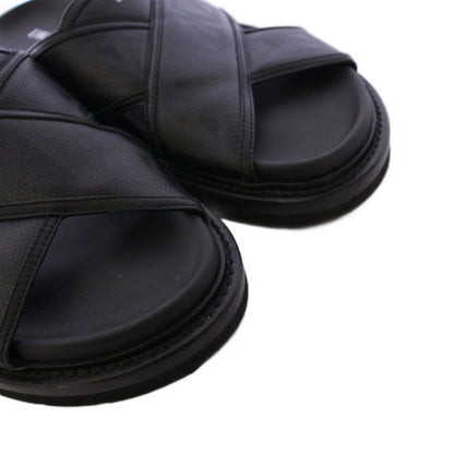 Dior Homme Diamond Logo Sandals Slippers 43 Black