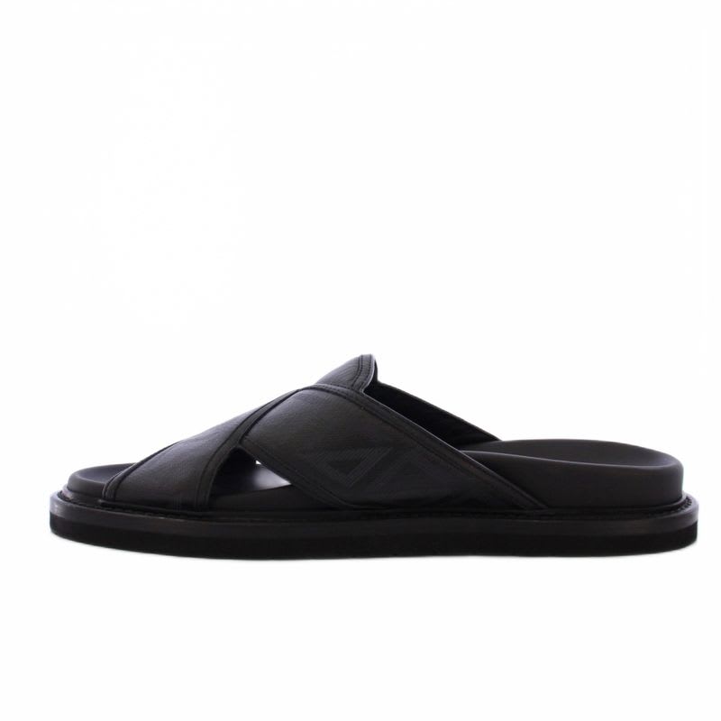 Dior Homme Diamond Logo Sandals Slippers 43 Black