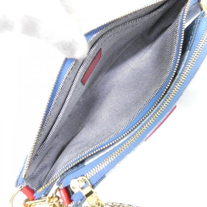 Louis Vuitton Denim Monogram Multi Pochette Accessory Shoulder Bag