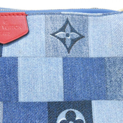 Louis Vuitton Denim Monogram Multi Pochette Accessory Shoulder Bag