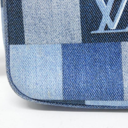 Louis Vuitton Denim Monogram Multi Pochette Accessory Shoulder Bag