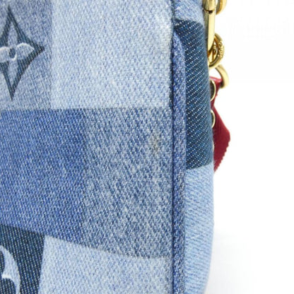 Louis Vuitton Denim Monogram Multi Pochette Accessory Shoulder Bag