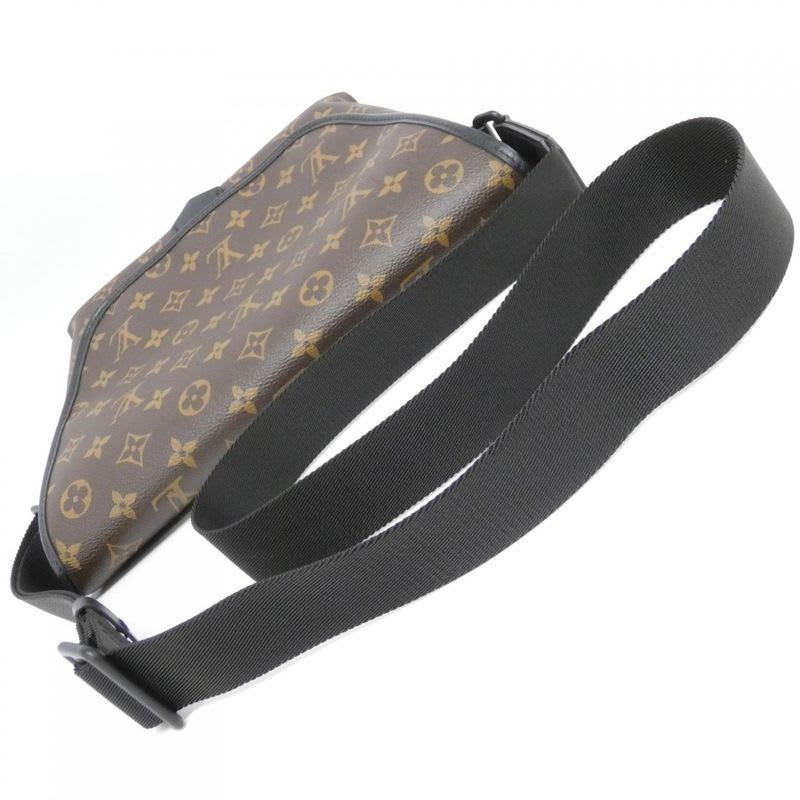Louis Vuitton Monogram Macassar Magnetic Messenger Shoulder Bag