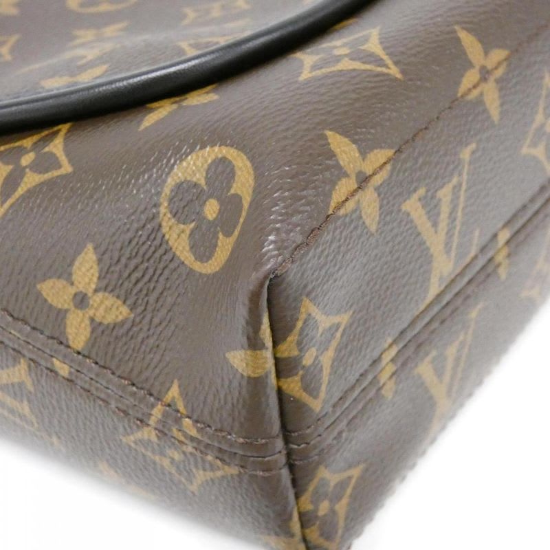 Louis Vuitton Monogram Macassar Magnetic Messenger Shoulder Bag