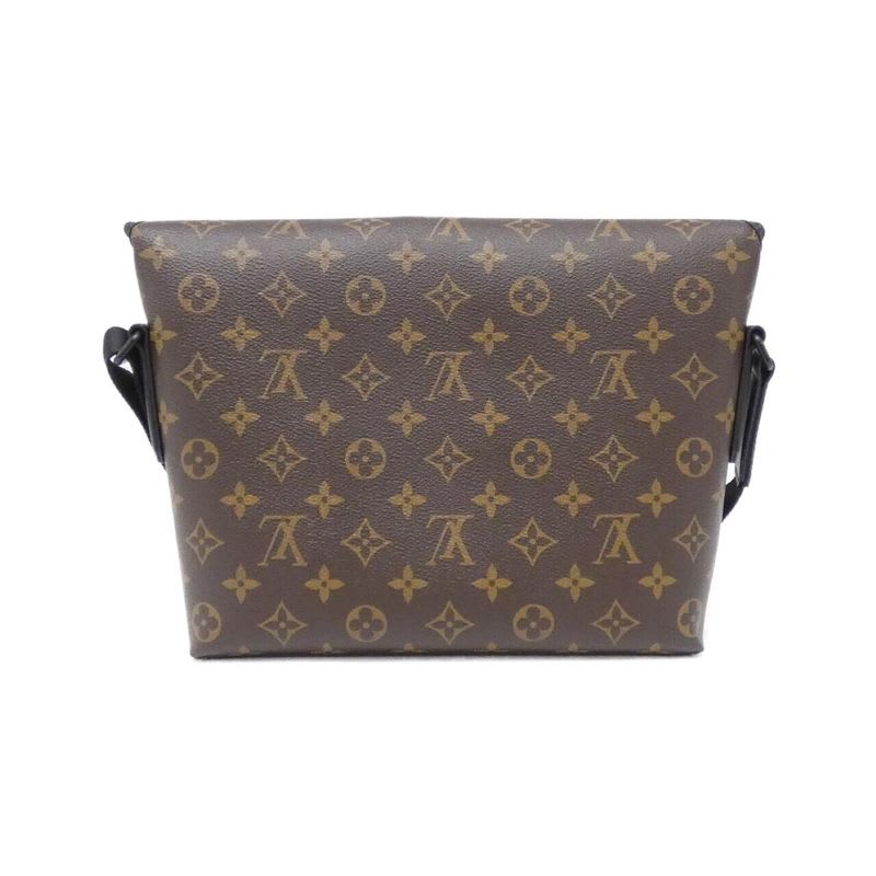 Louis Vuitton Monogram Macassar Magnetic Messenger Shoulder Bag