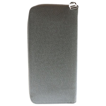 Louis Vuitton Zippy Wallet Vertical Taiga Glacier Round Zipper M32601 Gray