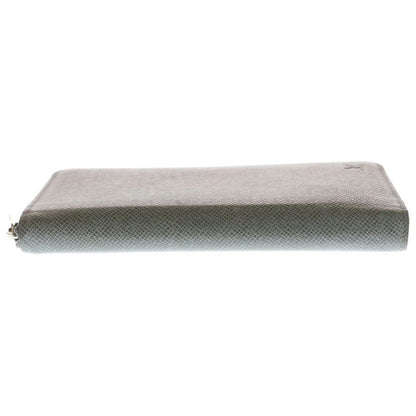 Louis Vuitton Zippy Wallet Vertical Taiga Glacier Round Zipper M32601 Gray