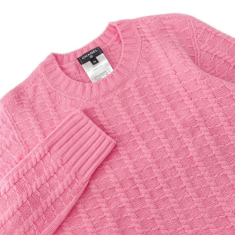 Chanel Knit CC Logo Sweater 36 Top