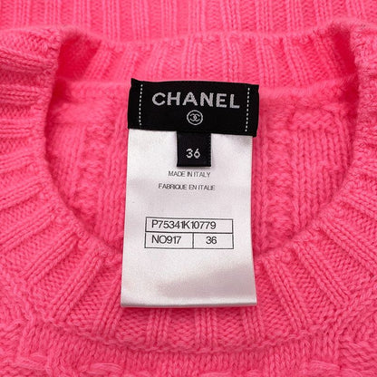 Chanel Knit CC Logo Sweater 36 Top
