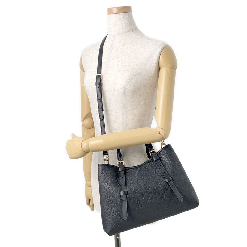Louis Vuitton Handbag Monogram Empreinte Babylon Tote PM 2-Way Noir Black