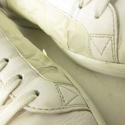 Louis Vuitton Luxembourg Monogram Sneakers Leather Low Cut White Ms1200 5.5