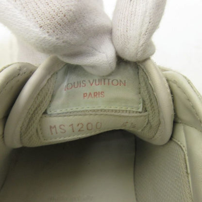 Louis Vuitton Luxembourg Monogram Sneakers Leather Low Cut White Ms1200 5.5