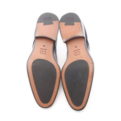 Dior Dress Shoes CD Logo Leather Shoes Men's Used A