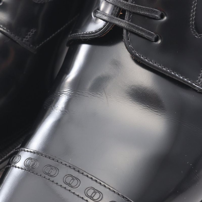 Dior Dress Shoes CD Logo Leather Shoes Men's Used A