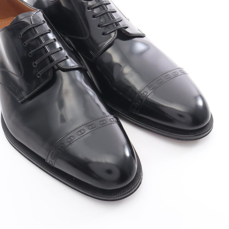 Dior Dress Shoes CD Logo Leather Shoes Men's Used A
