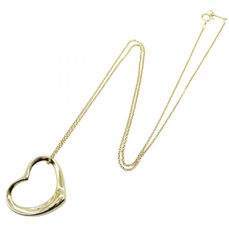 Tiffany & Co Tiffany&co Necklace Open Heart Necklace Neck Circumference 41cm