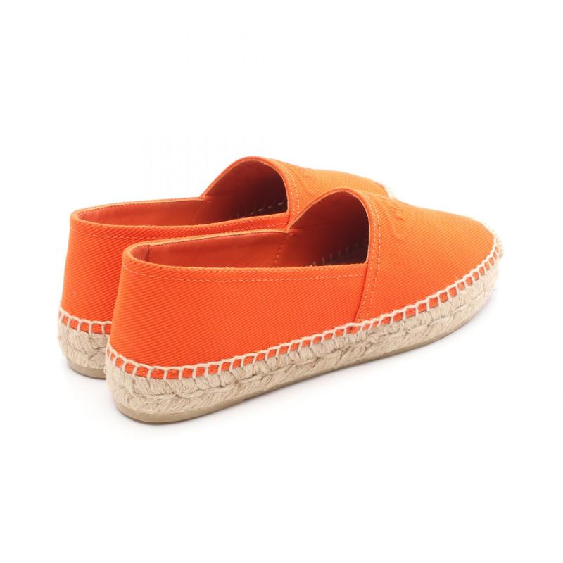 Prada Slip-ons Embossed Logo Canvas Slip-ons Ladies Unused
