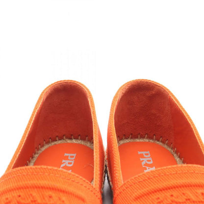 Prada Slip-ons Embossed Logo Canvas Slip-ons Ladies Unused