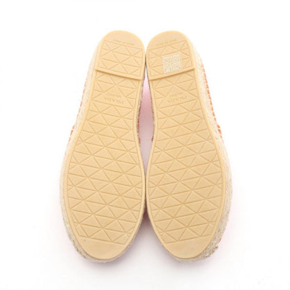 Prada Slip-ons Embossed Logo Canvas Slip-ons Ladies Unused