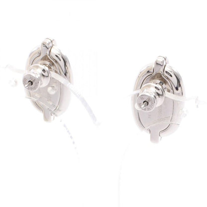 Hermes Earrings Mini Maillon Cles Stainless Steel Earrings Ladies Used A