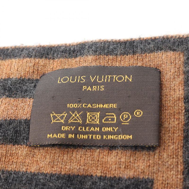 Louis Vuitton Muffler Echarpe V Color Column Other Muffler Unisex Used B