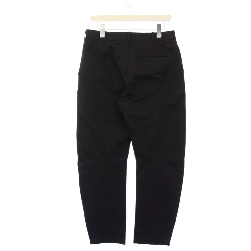 Bottega Veneta Cotton Pants Slacks 46 Black KH