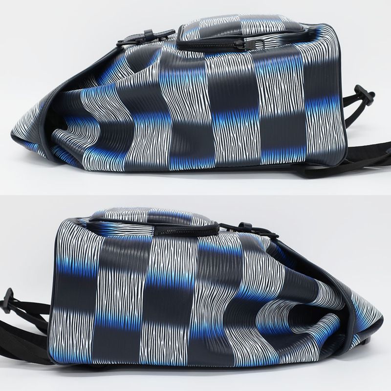Louis Vuitton Montsouris Backpack Rucksack Sac Epi Damier Rush M23754
