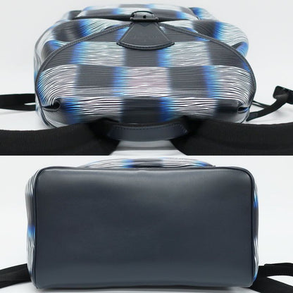 Louis Vuitton Montsouris Backpack Rucksack Sac Epi Damier Rush M23754