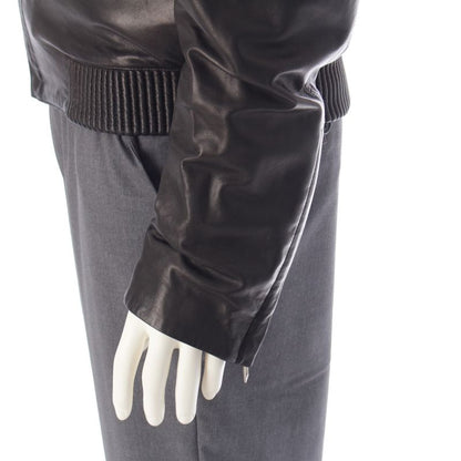 Dior Homme 12 Years Ash Period Lamb Leather Chris Van Ash Zip Up Blouson Jacket