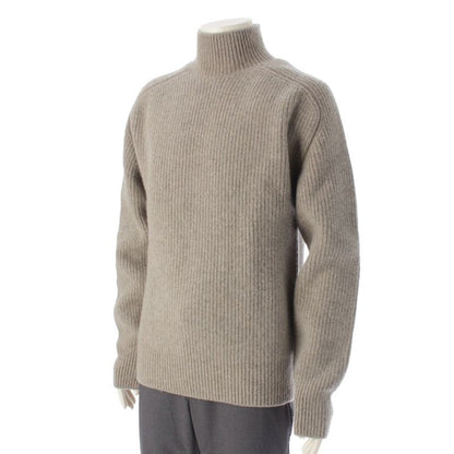 Bottega Veneta Men's 21AW Wool Mock Neck Knit Sweater Tops 680133 Gray M