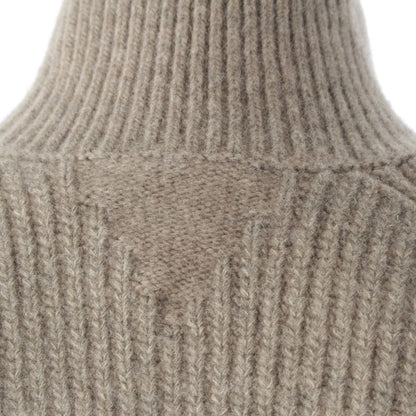 Bottega Veneta Men's 21AW Wool Mock Neck Knit Sweater Tops 680133 Gray M