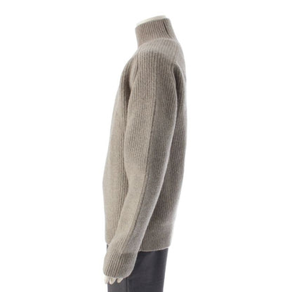 Bottega Veneta Men's 21AW Wool Mock Neck Knit Sweater Tops 680133 Gray M