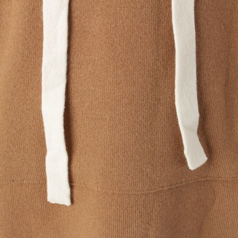Loewe 19AW Cashmere Oversized Hood Knit Parka Hoodie Pullover Tops H3299900co
