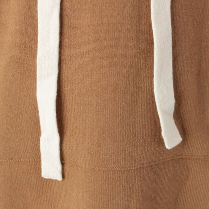 Loewe 19AW Cashmere Oversized Hood Knit Parka Hoodie Pullover Tops H3299900co