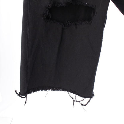 Balenciaga 22SS Cotton Distressed Oversized Destroy Short Denim Pants Bottoms