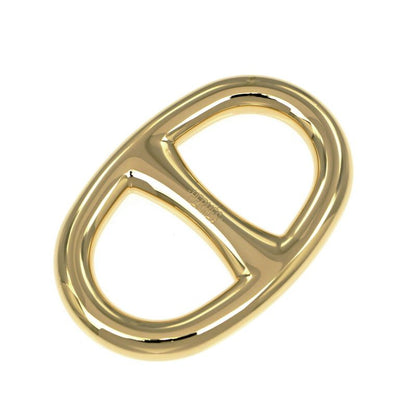 Hermes Scarf Ring Chaine D'ancre Permanent Brass Gold Color Accessories