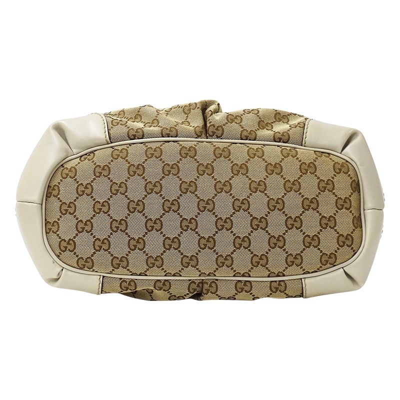 Gucci Bag Women's Brand Handbag Shoulder Bag 2way GG Canvas Sookie Beige Brown