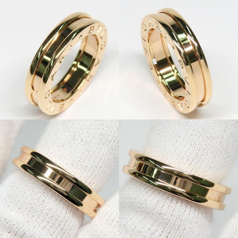 Bvlgari B Zero One 1 Band Ring 48 750 18K Pink Gold Pink Gold Jewelry
