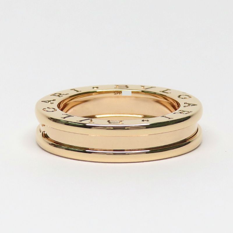 Bvlgari B Zero One 1 Band Ring 48 750 18K Pink Gold Pink Gold Jewelry