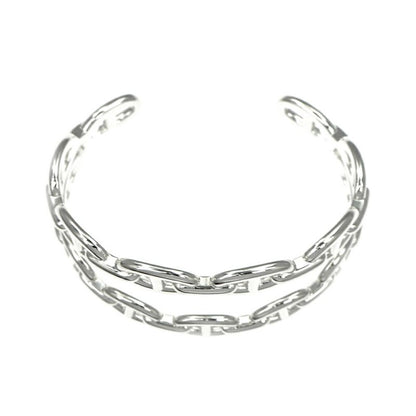 Hermes Chaine D'ancre Double Bracelet ST Ag925 Silver - Accessories -