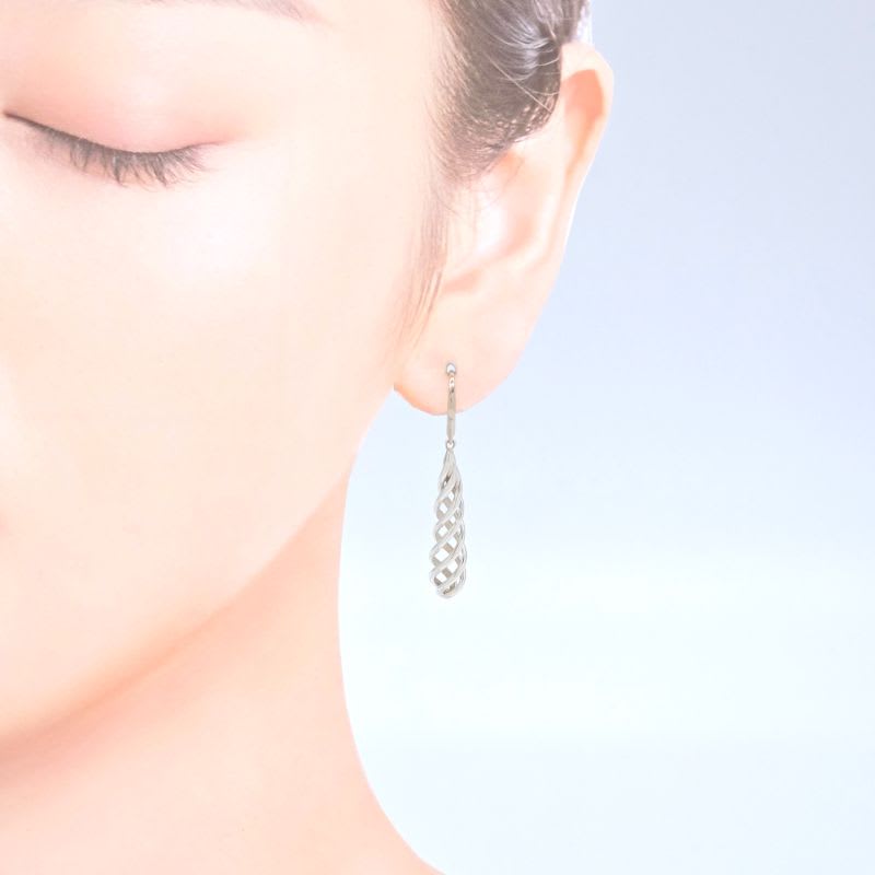 Tiffany & Co Paloma Picasso Venice Luce Drop Earrings Both Ears