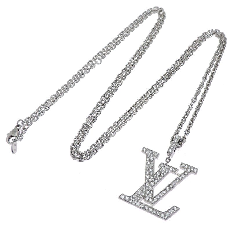 Louis Vuitton Necklace Pendant LV Xl