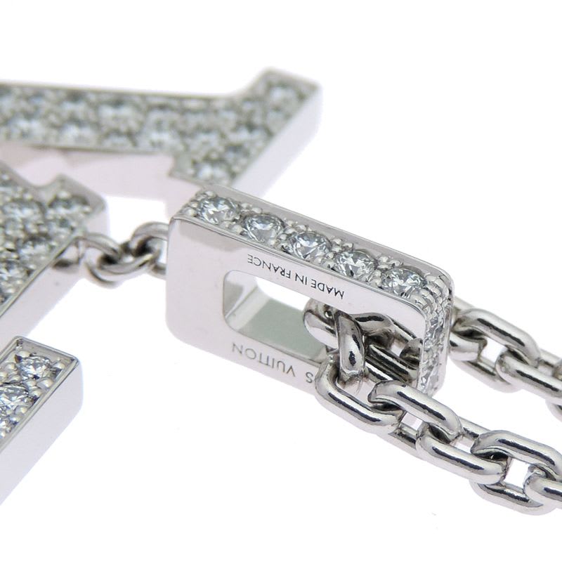 Louis Vuitton Necklace Pendant LV Xl