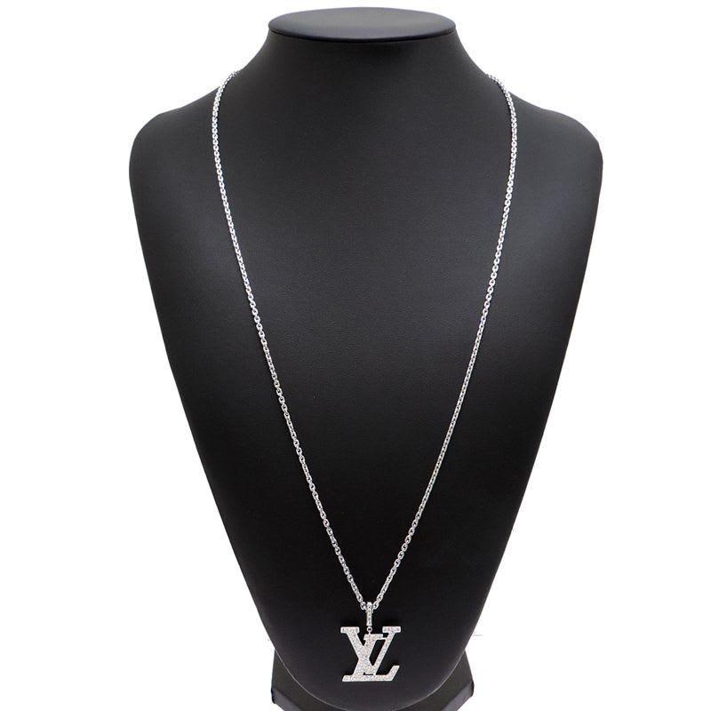Louis Vuitton Necklace Pendant LV Xl
