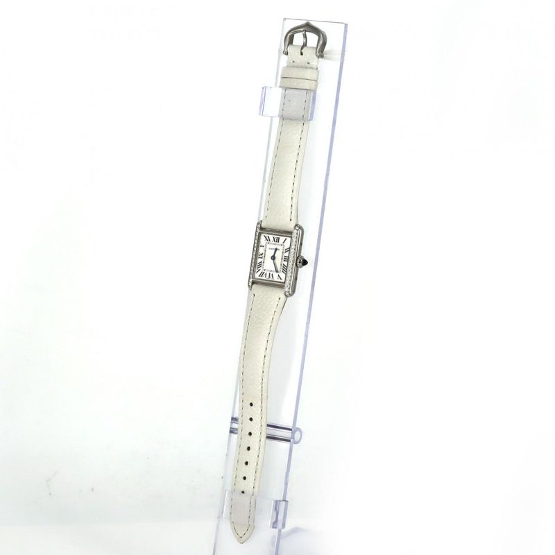 Cartier Tank Mast SM D W4ta0016 SS Quartz