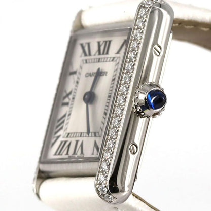 Cartier Tank Mast SM D W4ta0016 SS Quartz