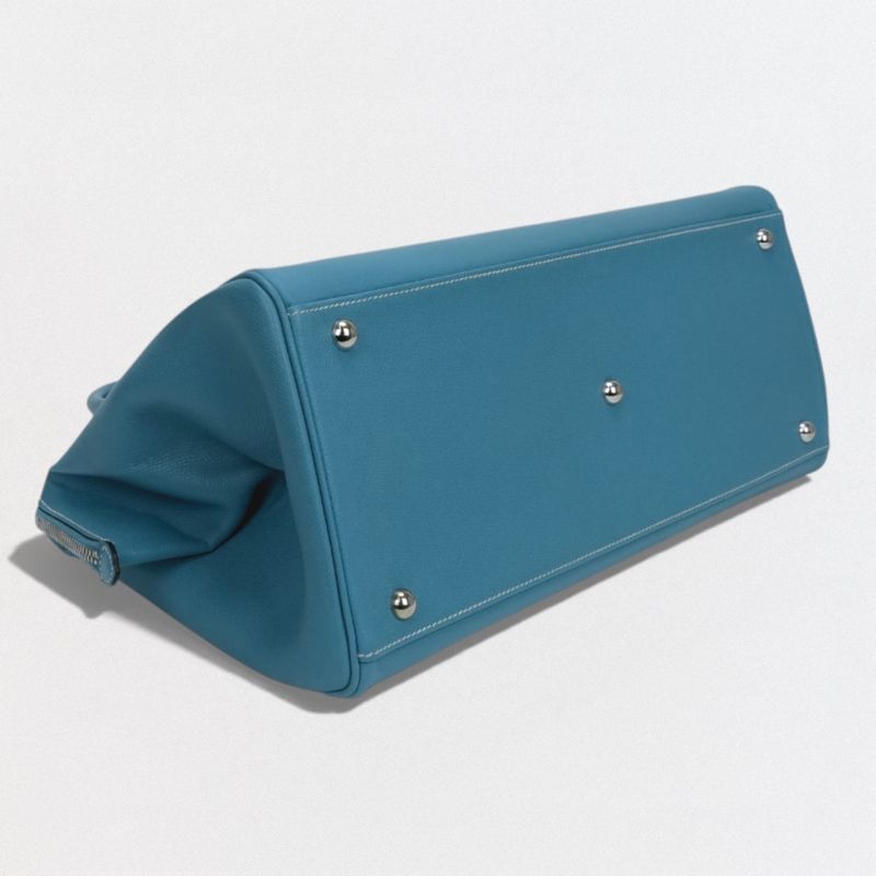 Hermes Paris Bombay 40 Paris Bombay 40 Bag Boston Bag Epson Bluejean Blue